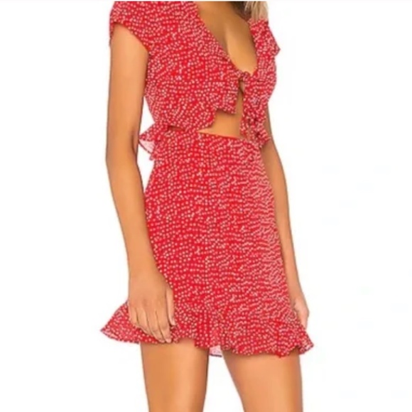 Superdown Mercy Polka Dot Dress - Picture 2 of 7